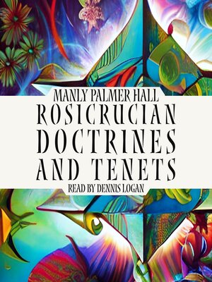 cover image of Rosicrucian Doctrines and Tenets